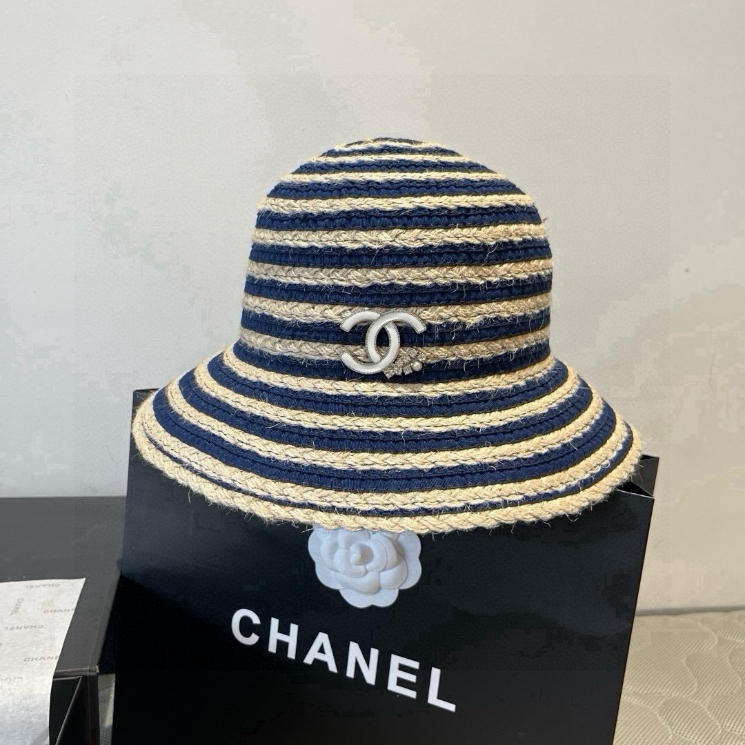 🆕
Chanel香奈儿针织渔夫帽，头围57cm