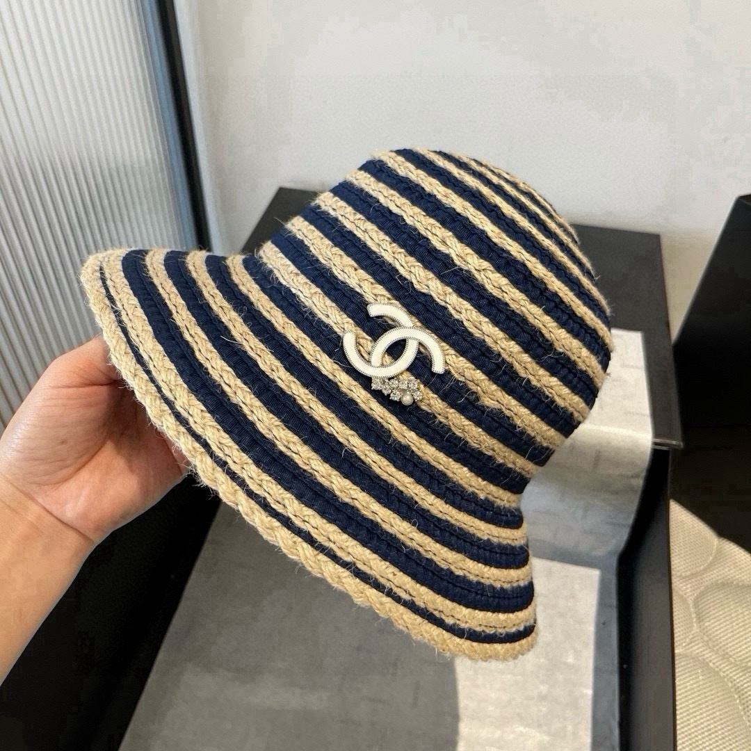 🆕
Chanel香奈儿针织渔夫帽，头围57cm