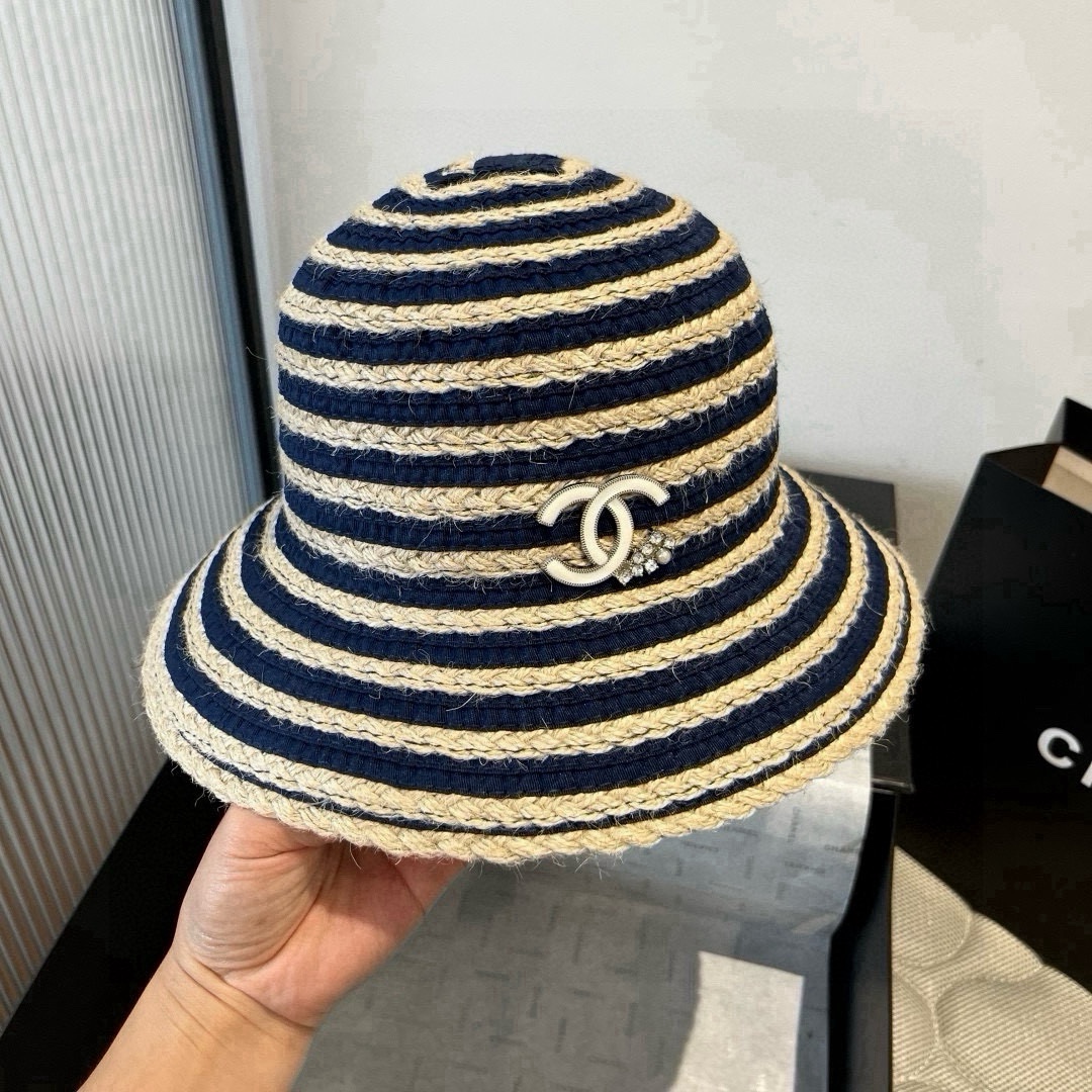 🆕
Chanel香奈儿针织渔夫帽，头围57cm