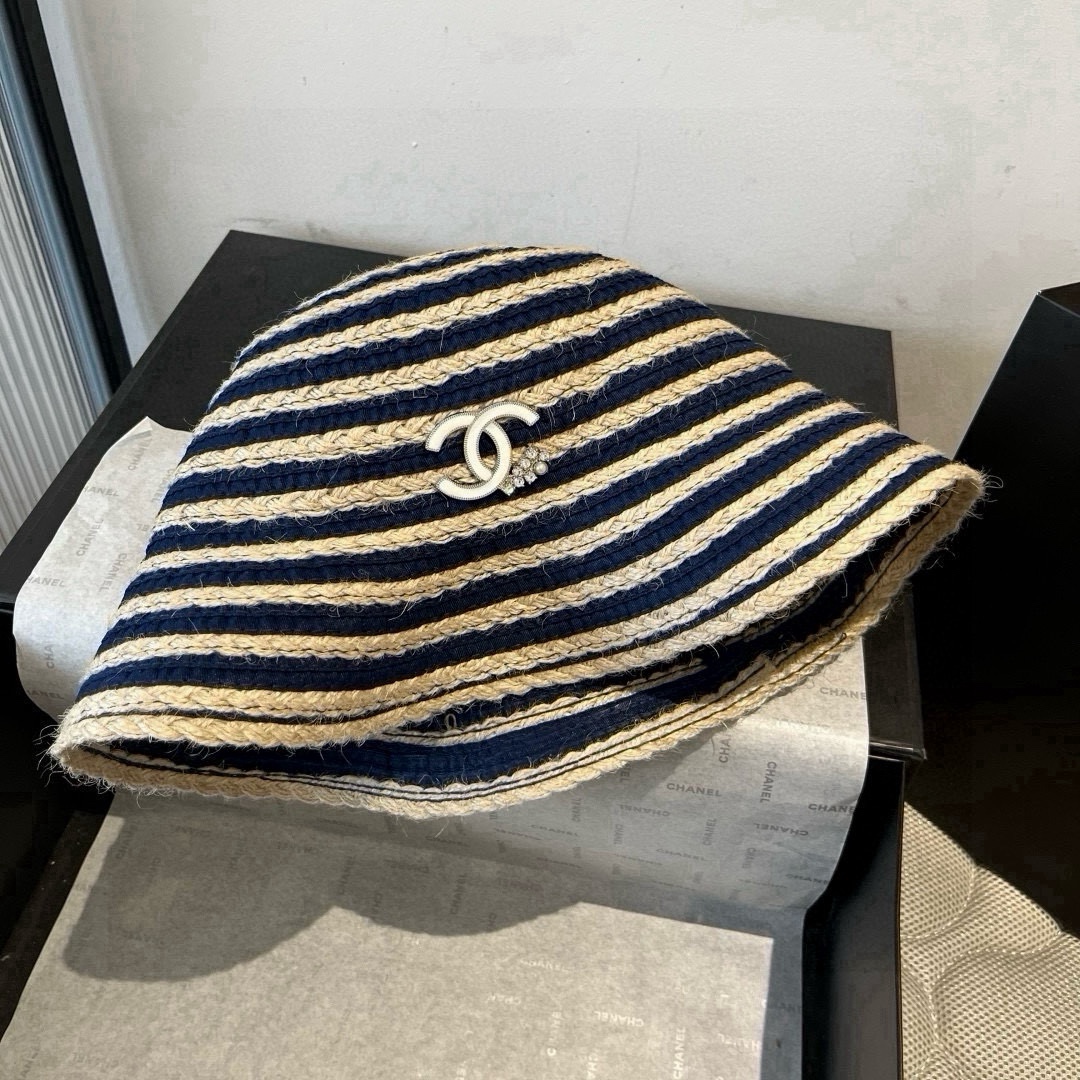 🆕
Chanel香奈儿针织渔夫帽，头围57cm