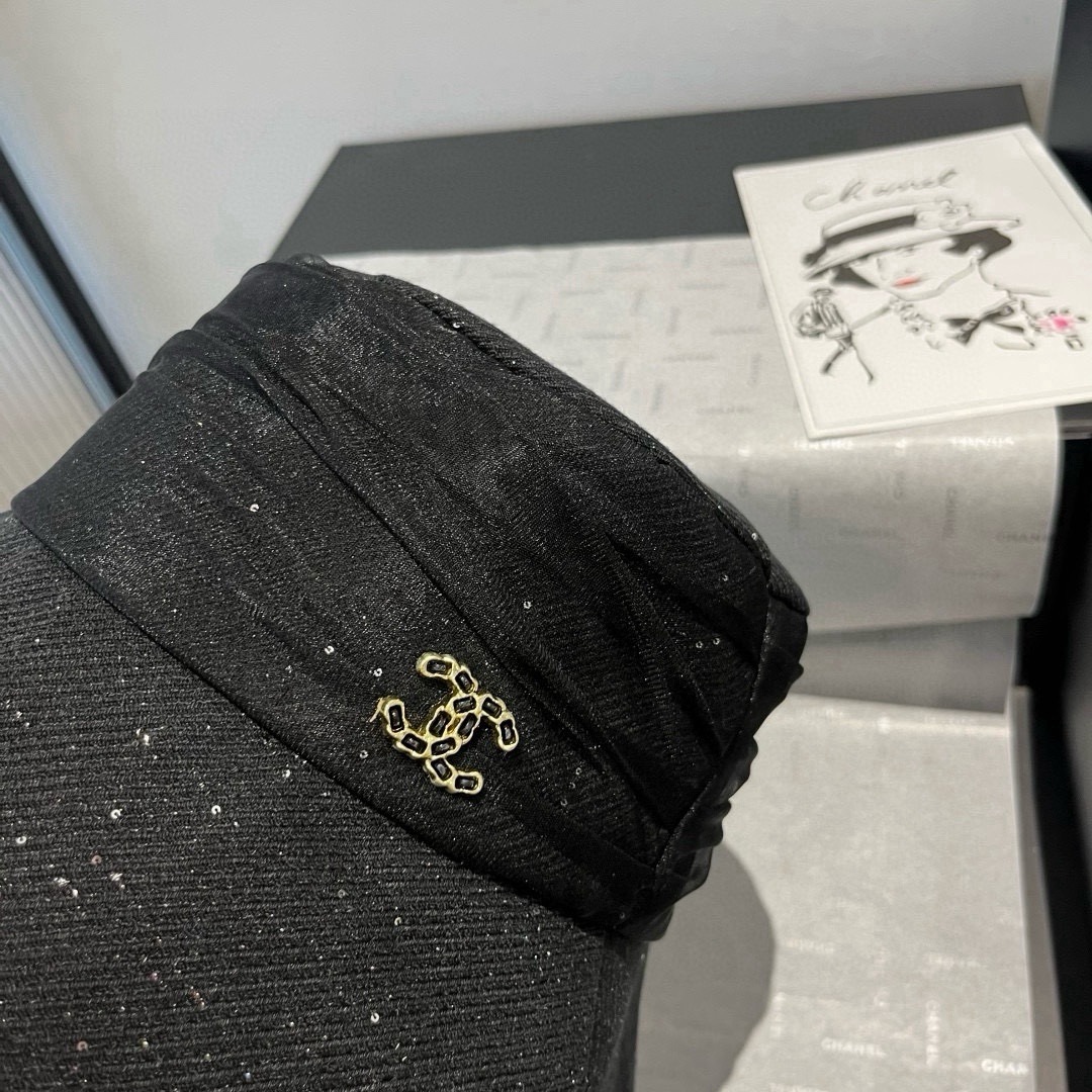 🆕

香奈儿新款遮阳渔夫帽、防紫外线布帽，可折叠头围57cm