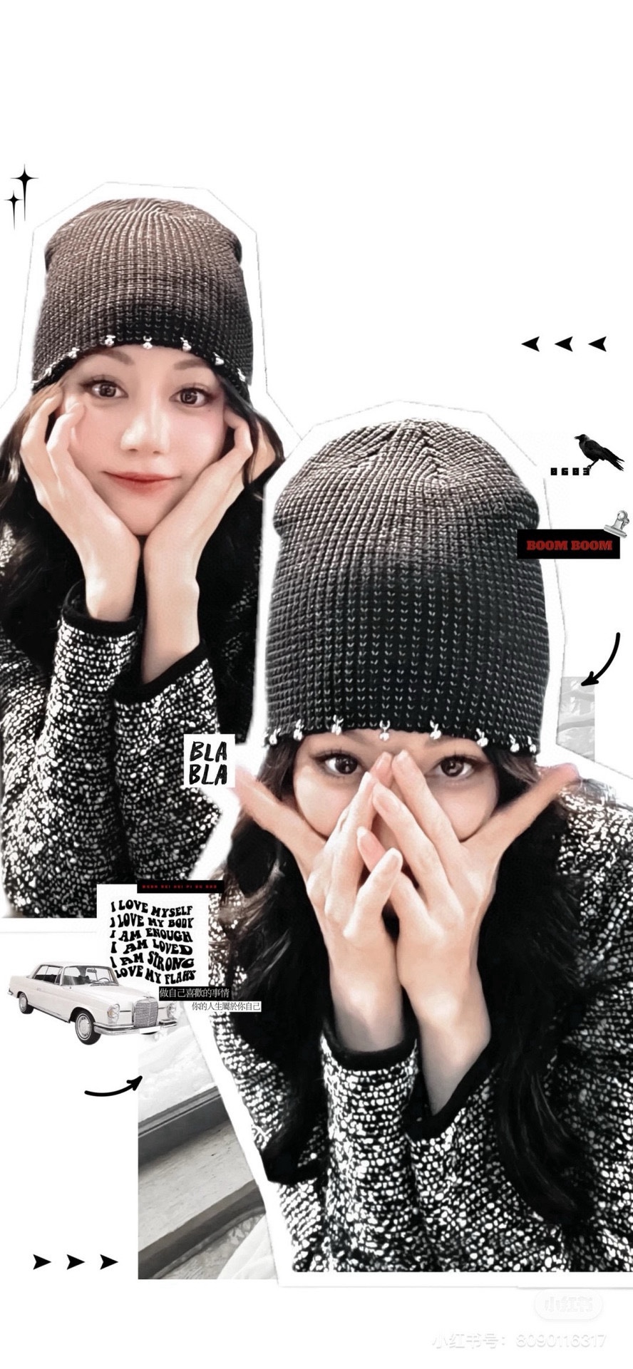 🆕

Chanel香奈儿新款针织渔夫帽，头围57cm