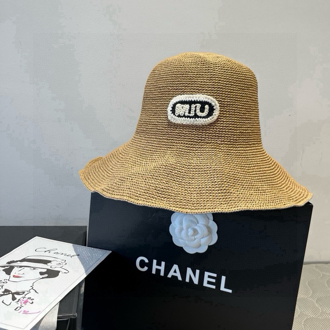 🆕

缪缪2025夏款折叠草帽，纯收工钩织，头围57cm，可折叠