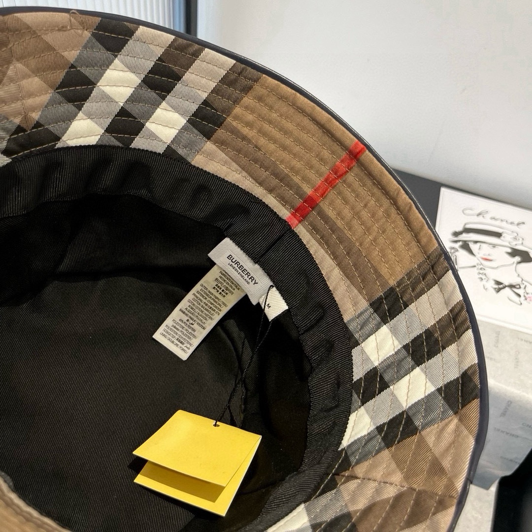 🆕Burberry巴宝莉原单渔夫帽，高级定制，头围57cm