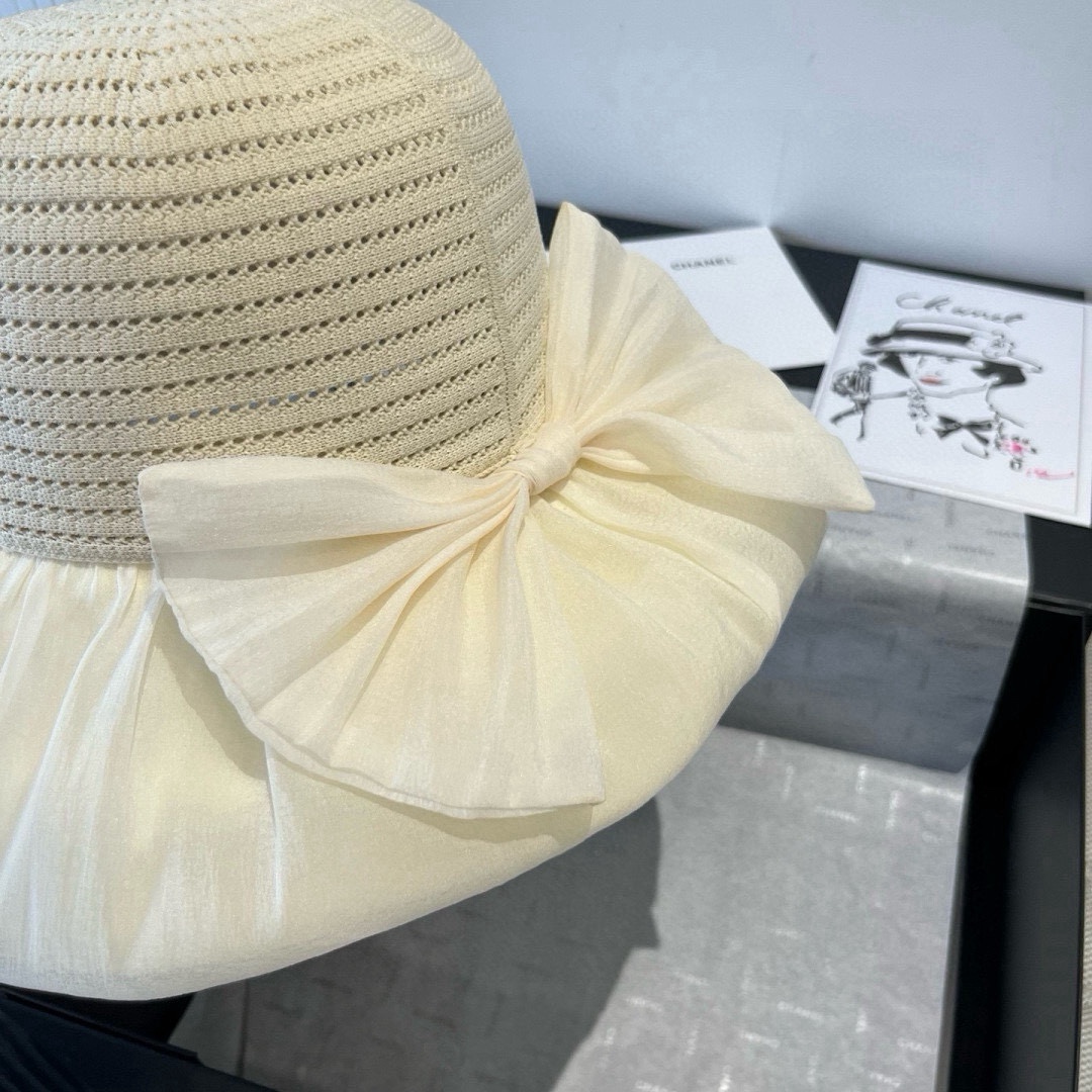 🆕

miumiu缪缪新款灯笼帽，遮阳草帽，防紫外线帽檐，头围57cm