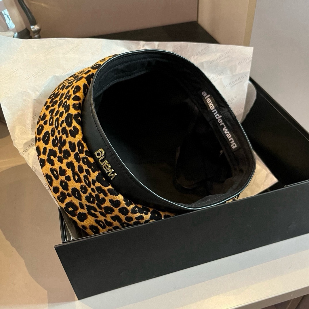 🆕

大王新款豹纹贝雷帽，头围57cm