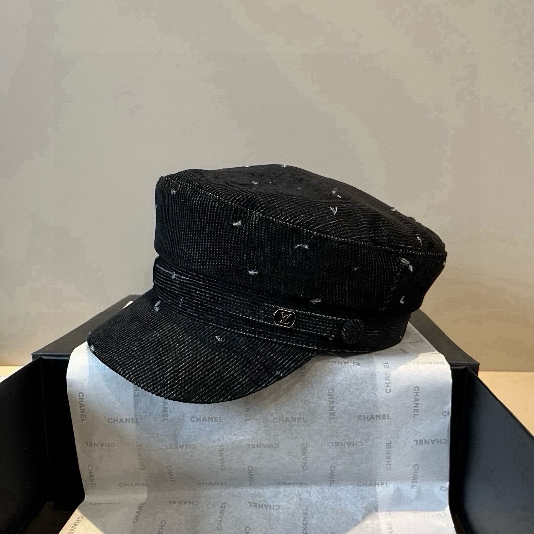 🆕

LV新款鸭舌军帽，高级定制，头围57cm