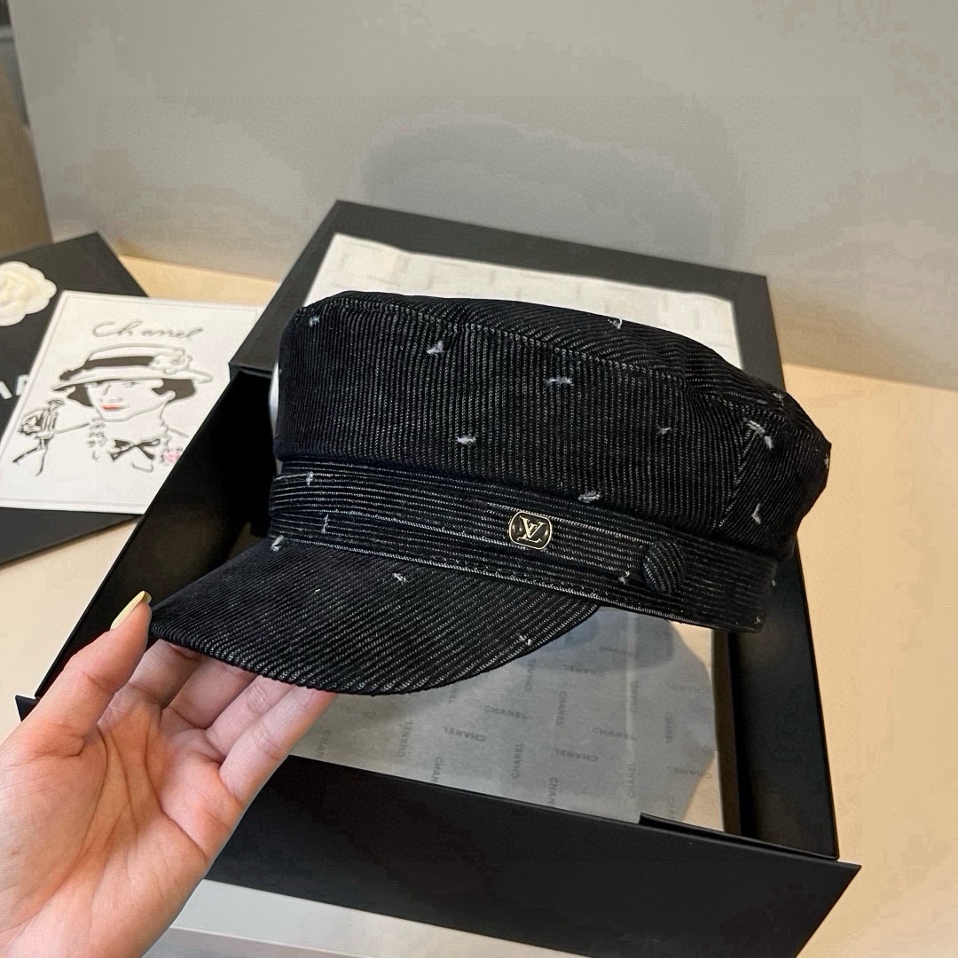 🆕

LV新款鸭舌军帽，高级定制，头围57cm