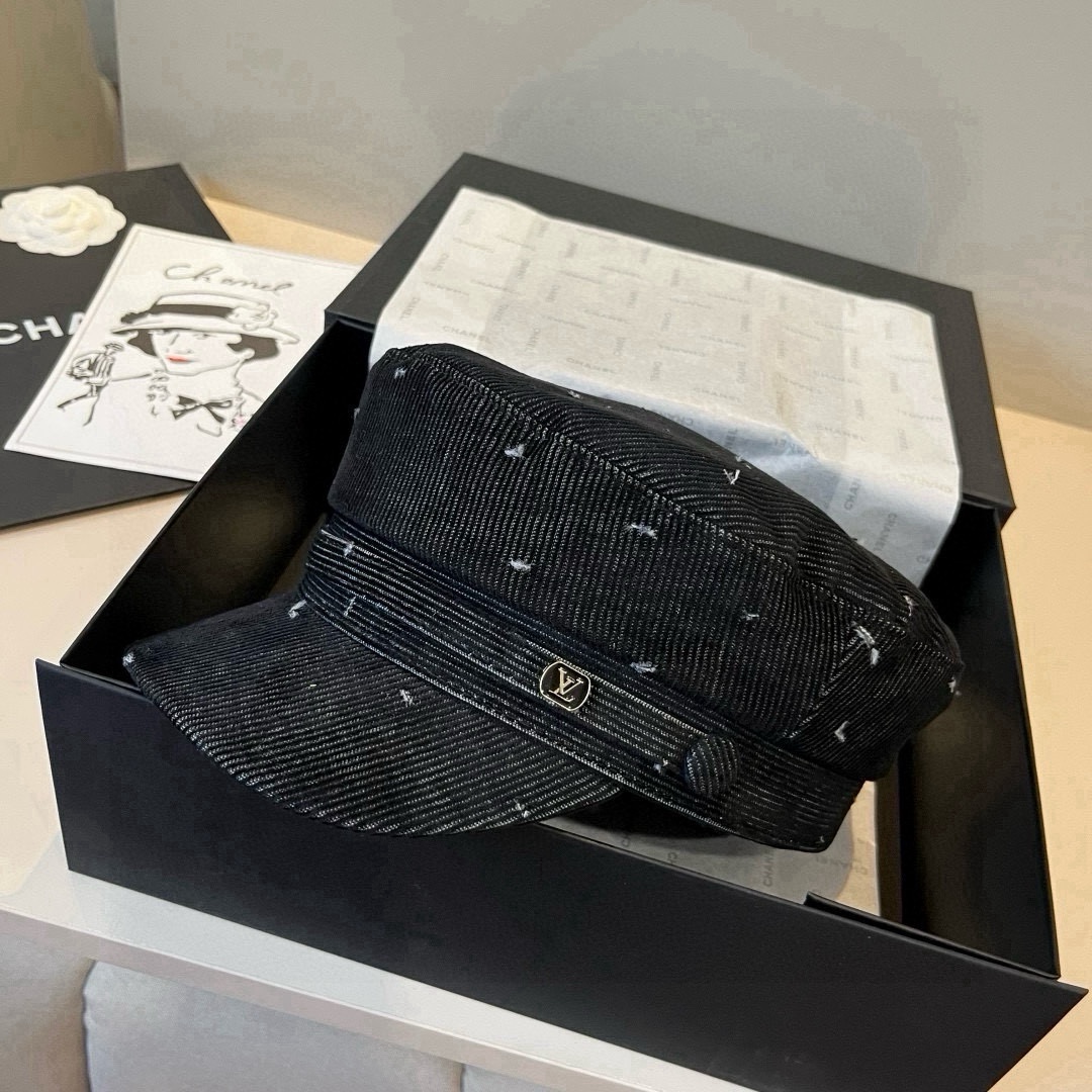 🆕

LV新款鸭舌军帽，高级定制，头围57cm