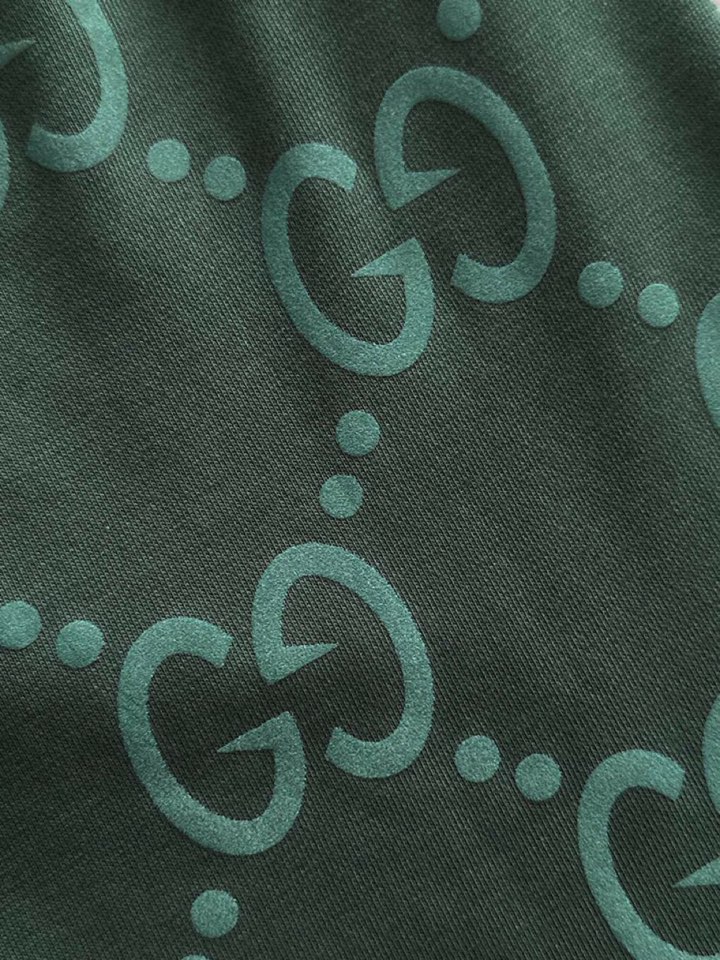  Gucci 古奇2025夏季最新品，同步有售，原单狠货，时尚休闲短裤，采用进口原版面料，顶级刺绣🪡工艺