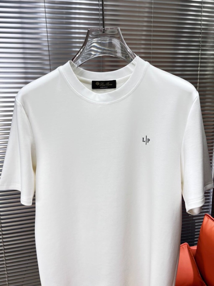  Loro Piana 诺悠翩雅lP🆕 新品时尚短裤圆领套装，简约时尚老钱风单品设计，天丝棉+聚酯纤维面