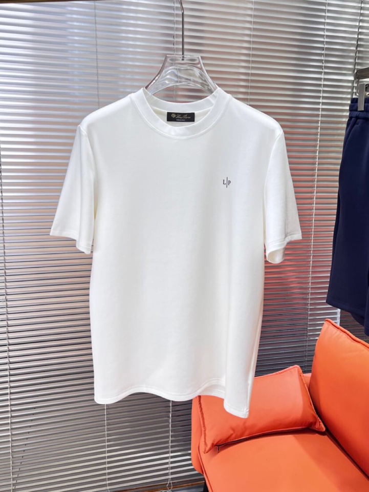  Loro Piana 诺悠翩雅lP🆕 新品时尚短裤圆领套装，简约时尚老钱风单品设计，天丝棉+聚酯纤维面