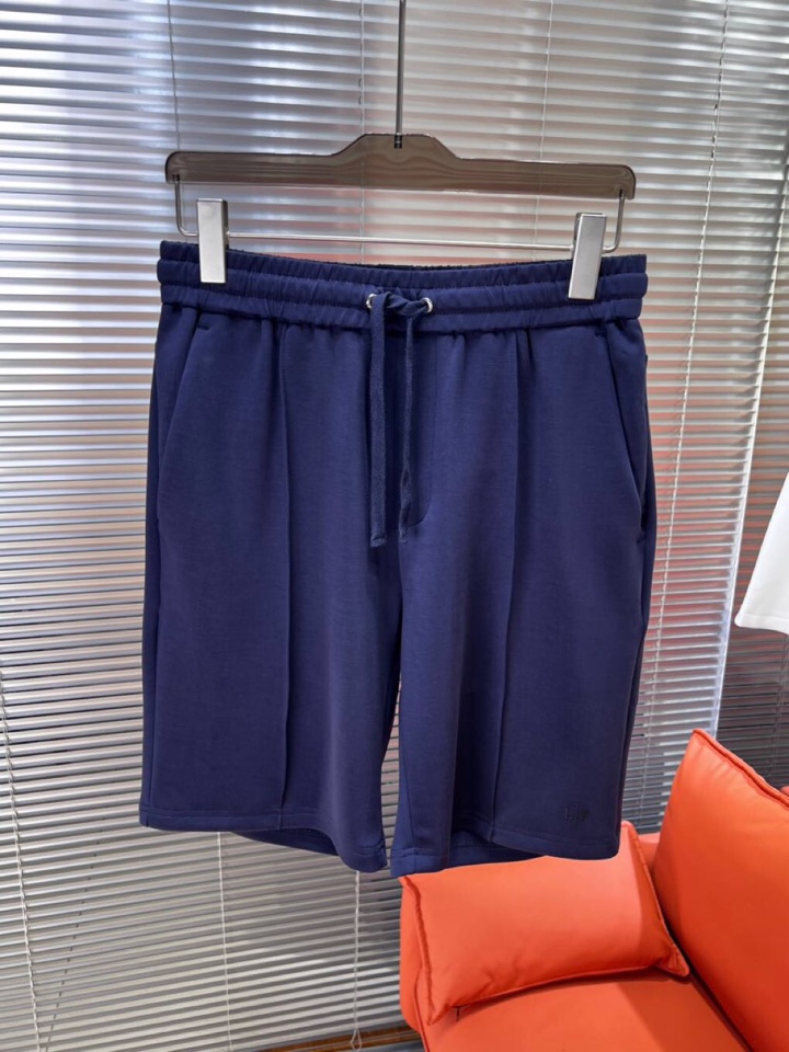  Loro Piana 诺悠翩雅lP🆕 新品时尚短裤圆领套装，简约时尚老钱风单品设计，天丝棉+聚酯纤维面