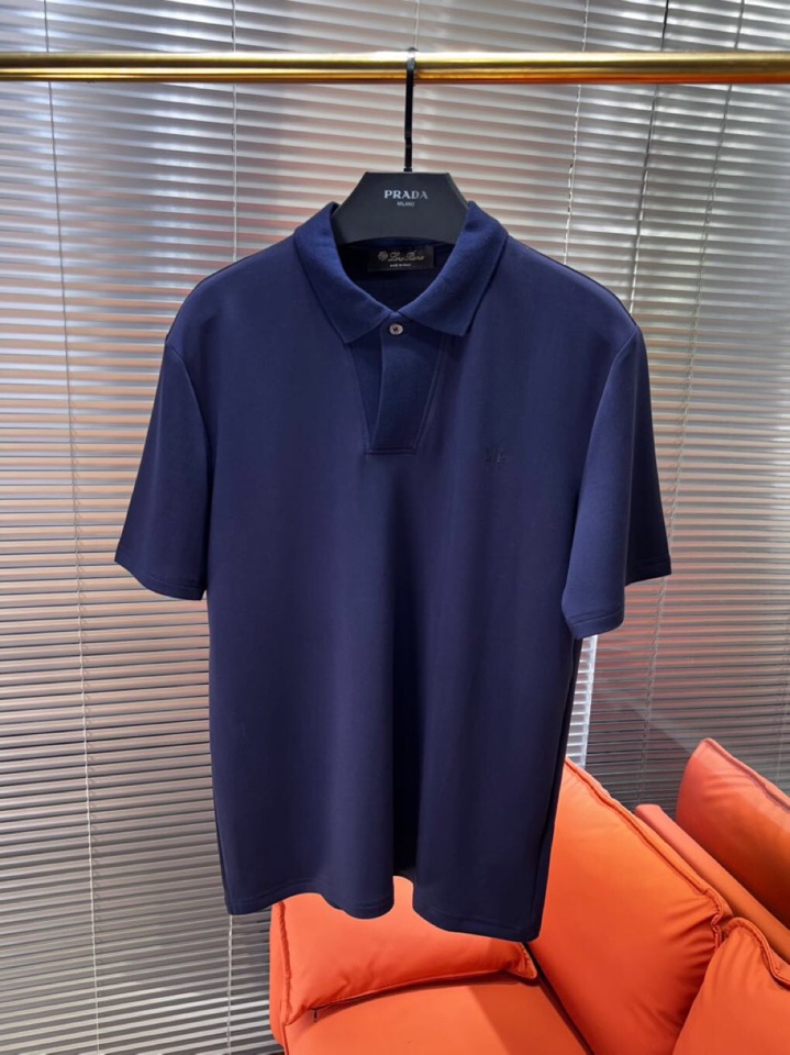  Loro Piana 诺悠翩雅lP🆕 新品时尚短裤翻领套装，简约时尚老钱风单品设计，天丝棉+聚酯纤维面