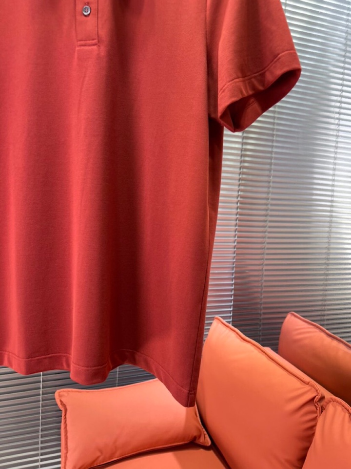  Burberry 巴宝莉25春夏新款男士撞色珠地网眼棉短袖翻领T恤Polo衫，原版珠地棉面料，可商务可