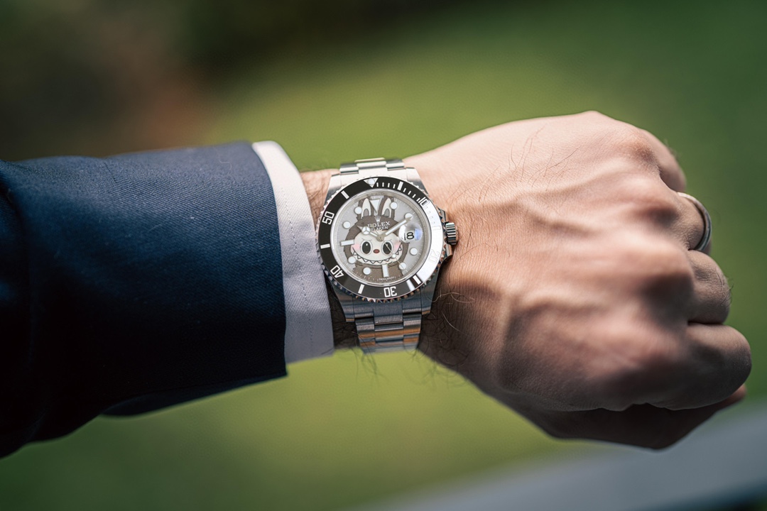 NO:339982,Produced by CLEAN, Rolex & Labubu Rolex ROLEX LB2 Black Co-branded 