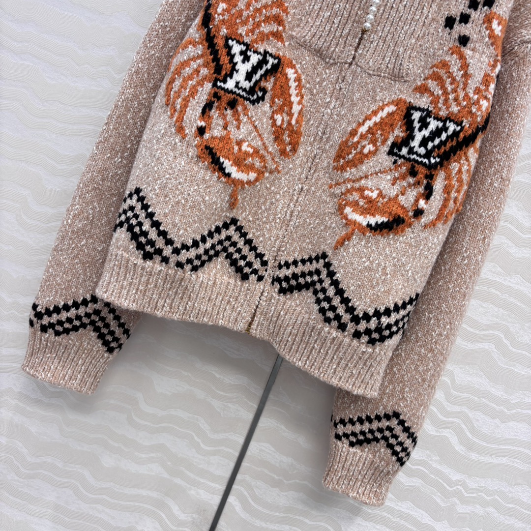 Louis Vuitton x Nigo Monogram Jacquard Wool Zip-Up Cardigan 4 i1755977216 4220 2