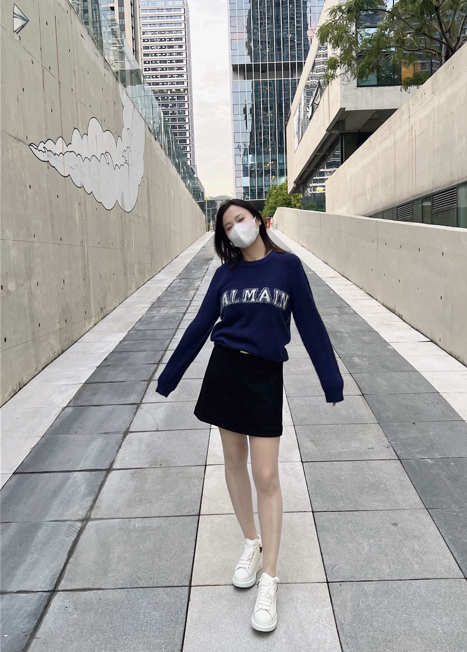 NO:472755,upper body effect, alexander wang19860909上身效果,,alexander wang,Women's clothing