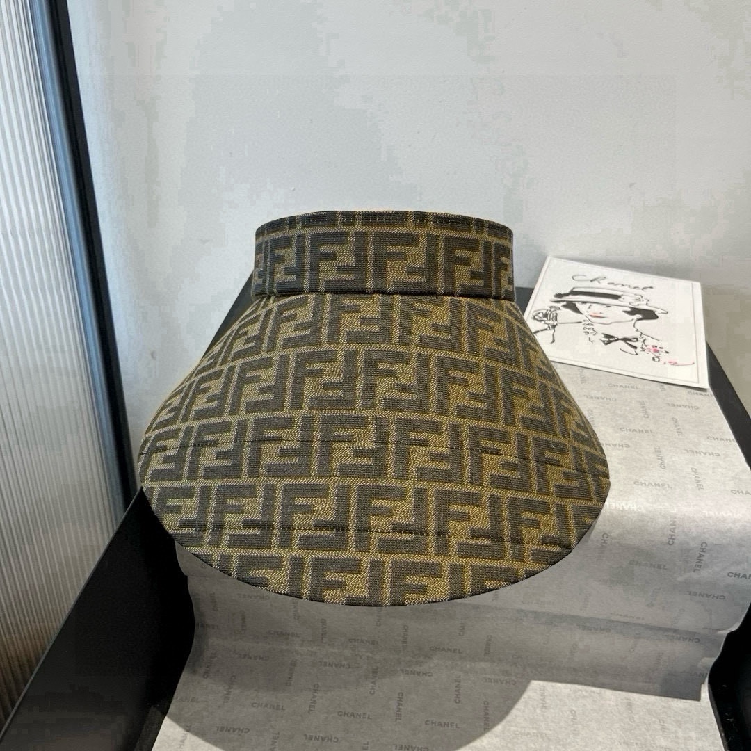 🆕

FD芬迪空顶鸭舌帽，遮阳帽，鸭舌帽，原单品质