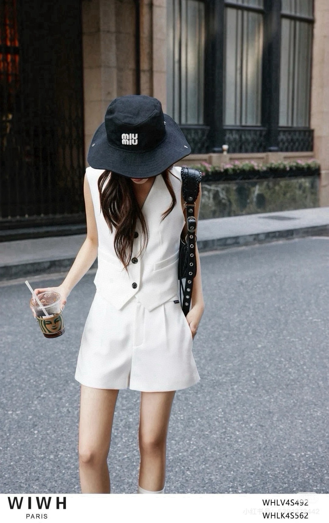 🆕

miumiu缪缪高端牛仔渔夫帽，原单品质，头围57cm