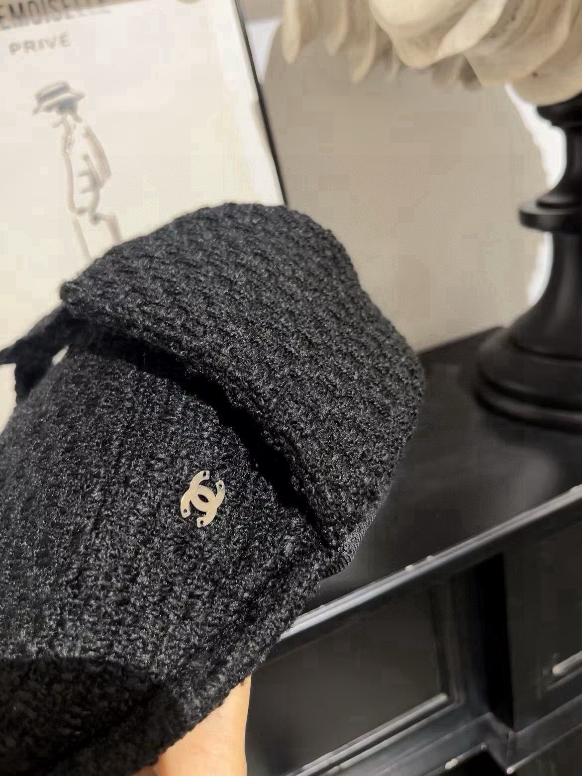 🆕

Chanel香奈儿秋冬新品鸭舌前进帽，王一博同款小香24秋冬新款