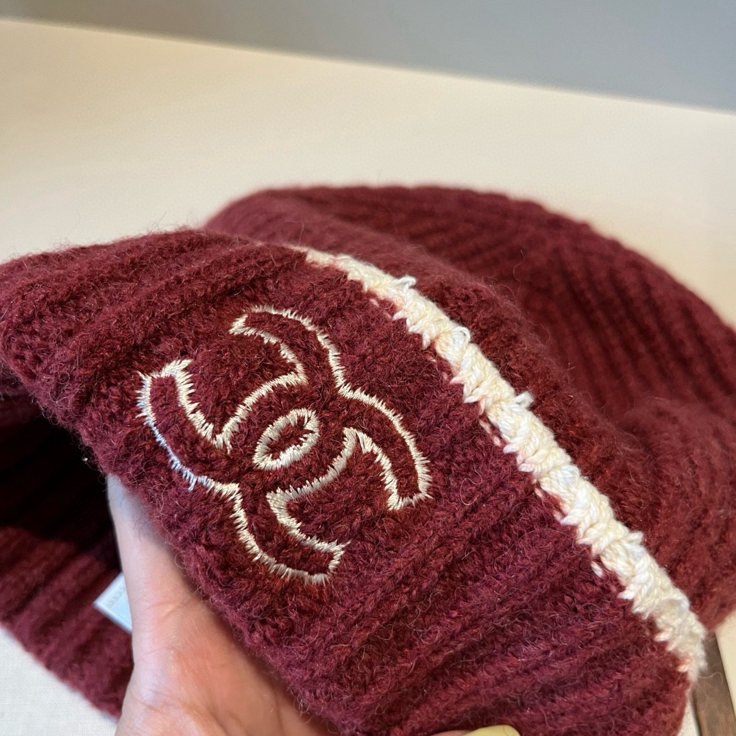 🆕

Chanel香奈儿针织毛线帽，专柜新款