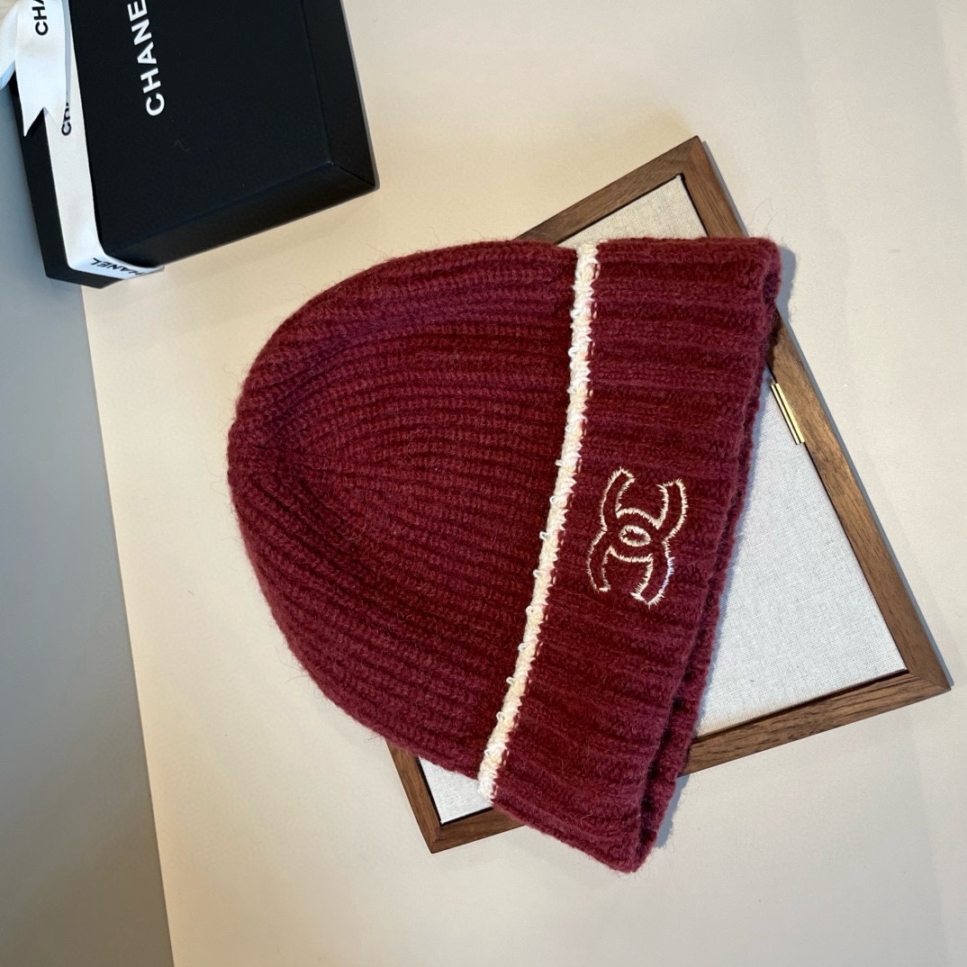 🆕

Chanel香奈儿针织毛线帽，专柜新款