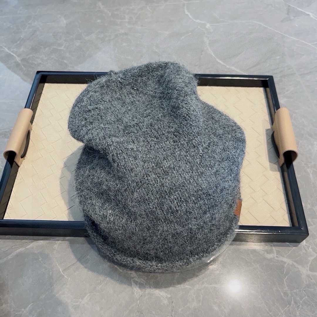 🆕
LOEWE罗意威秋冬新款毛线帽，嘻哈风针织帽，男女款毛线帽 4个色