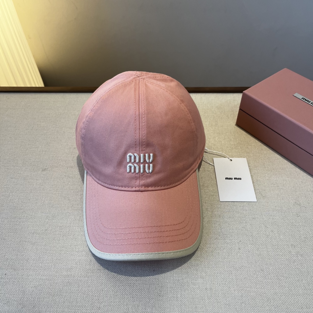 🆕

miumiu缪缪新款鸭舌帽，25年专柜新款，头围57cm