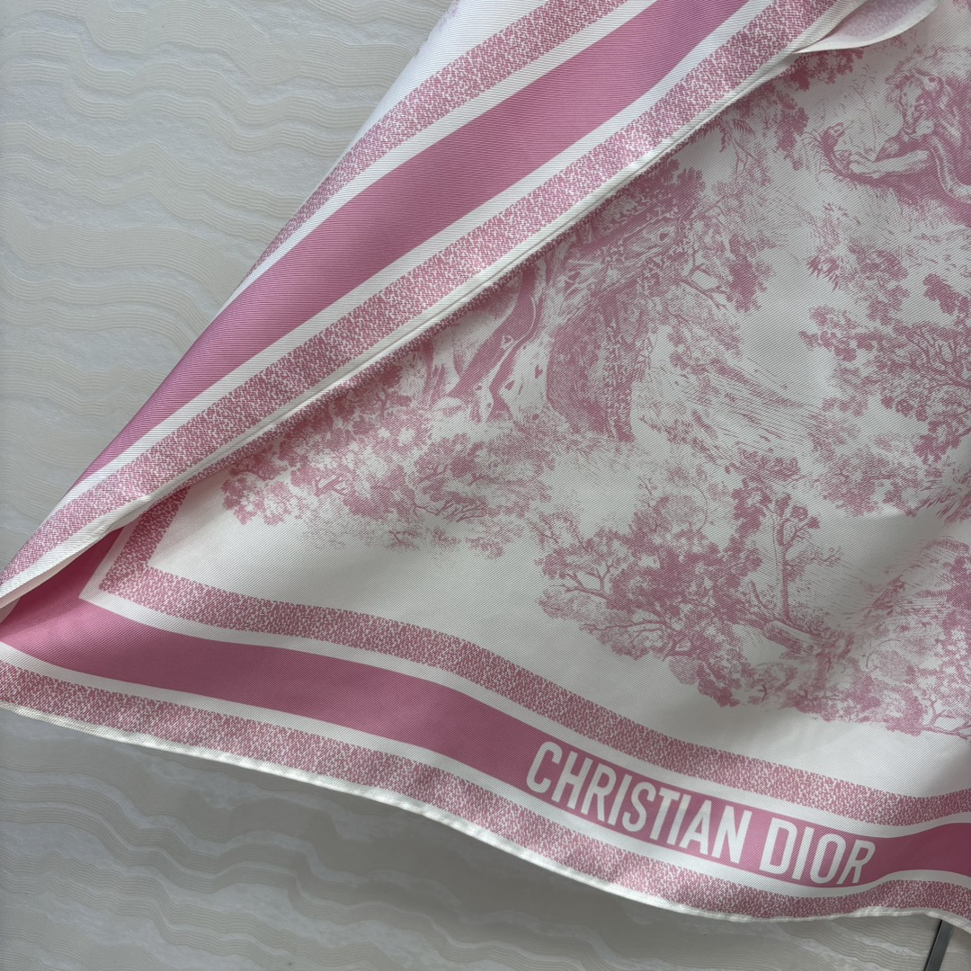 Christian Dior Pink Silk Twill Cape Top Riviera Animal Print 8 i1756056336 6648 6