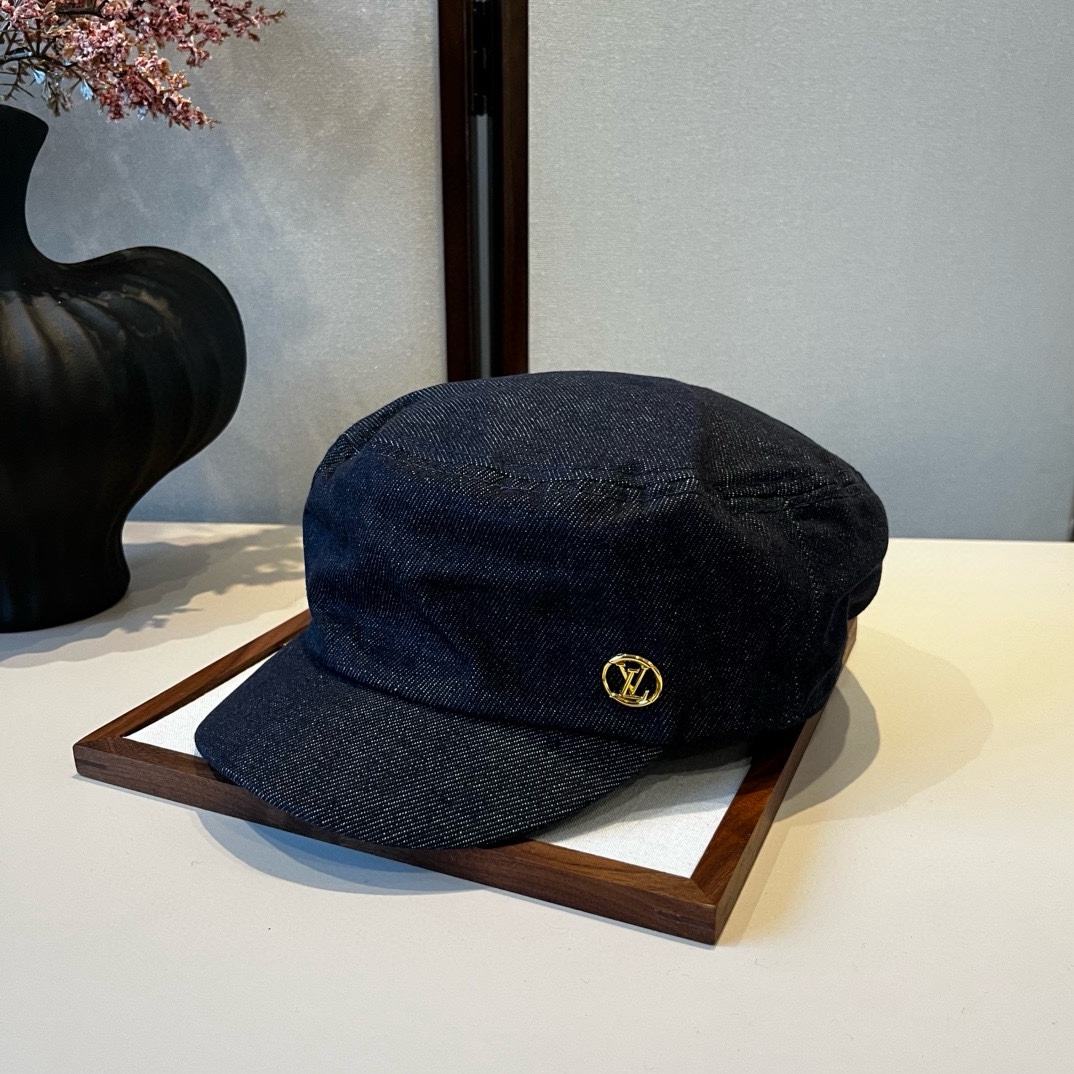 🆕

Lv路易斯新款鸭舌画家帽，头围57cm