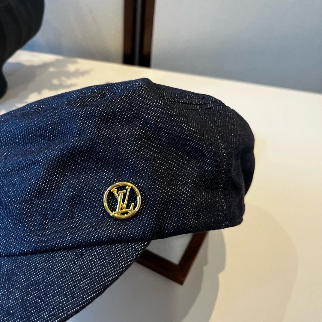 🆕

Lv路易斯新款鸭舌画家帽，头围57cm