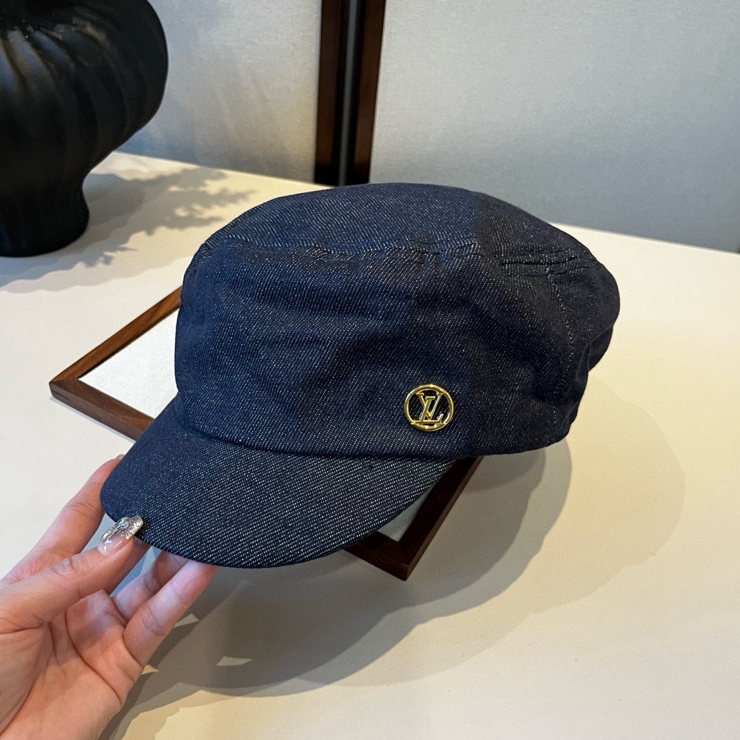 🆕

Lv路易斯新款鸭舌画家帽，头围57cm