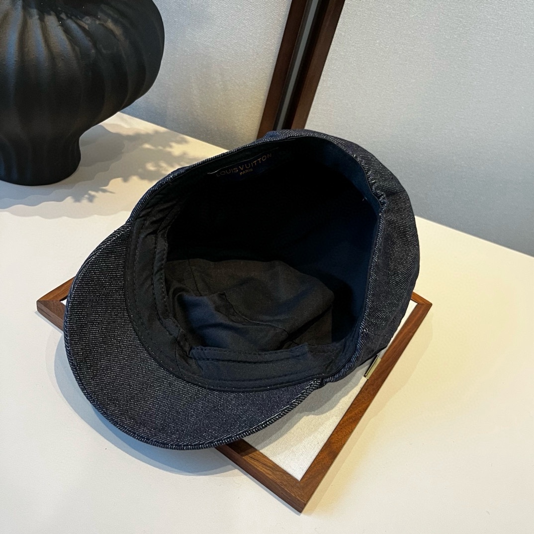 🆕

Lv路易斯新款鸭舌画家帽，头围57cm