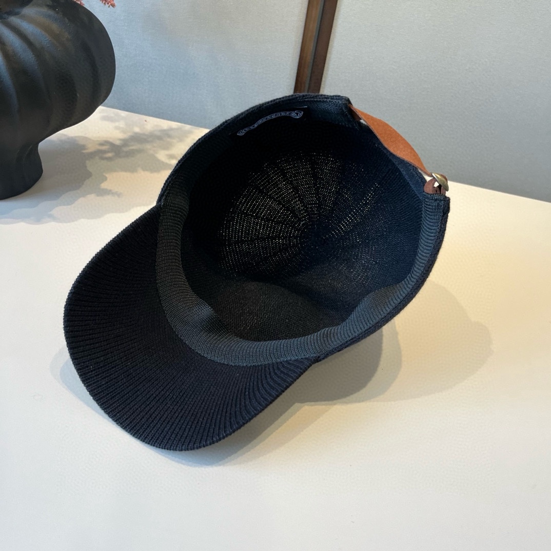 🆕

克罗心鸭舌草帽，定制款骑士帽，头围57cm