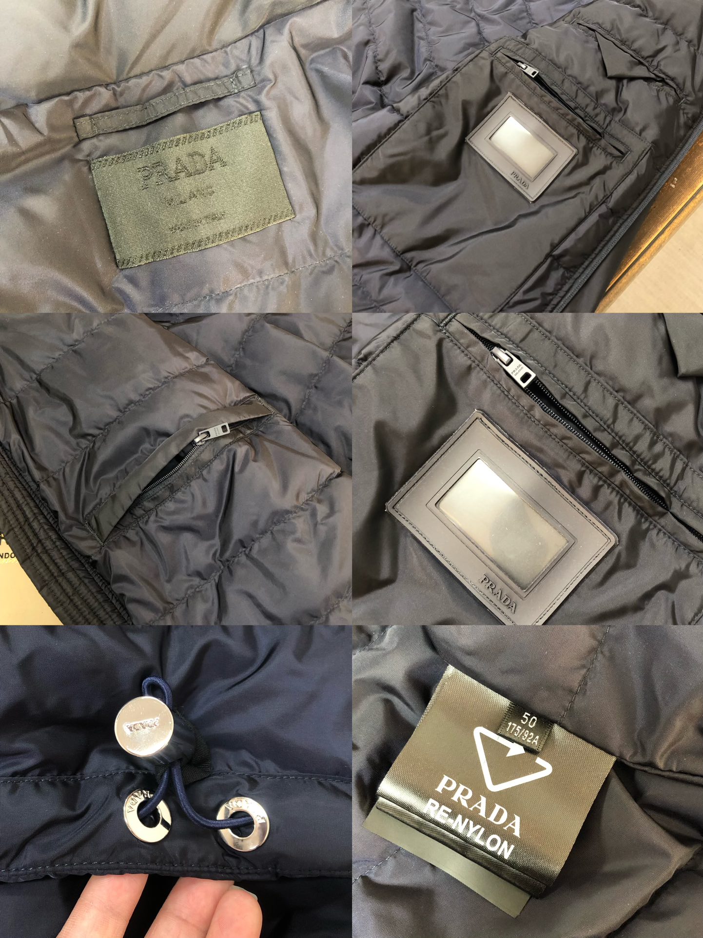 Пуховик Prada 25 re-nylon 95 — photo 8
