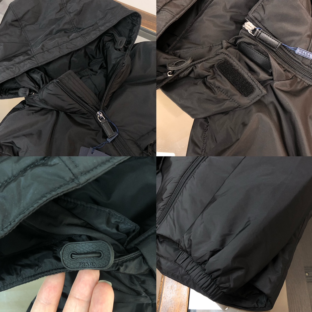 Prada down jacket PRADA 25 New re-nylon, 95 — photo 6