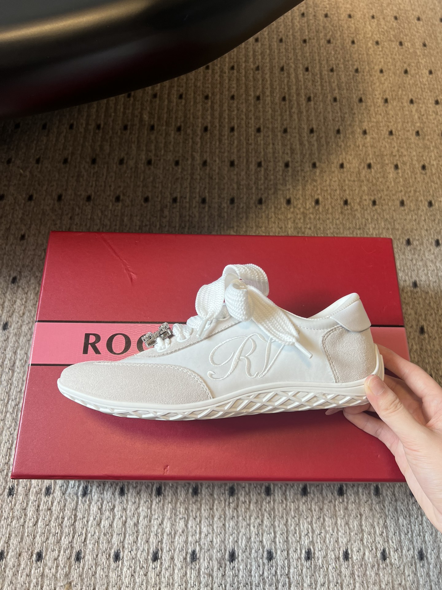 Roger Vivie* 25ss 新款德训休闲鞋 注重舒适度的宝子一定要留这款！莞产版本，原版开发，版