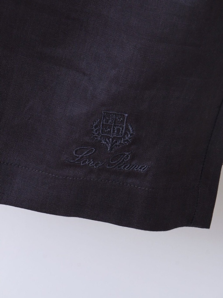 Loro Piana 诺悠翩雅lP🆕 【经典隽永｜雨露麻老钱风短裤】甄选北欧雨露麻原纱织造，经自然沤制呈
