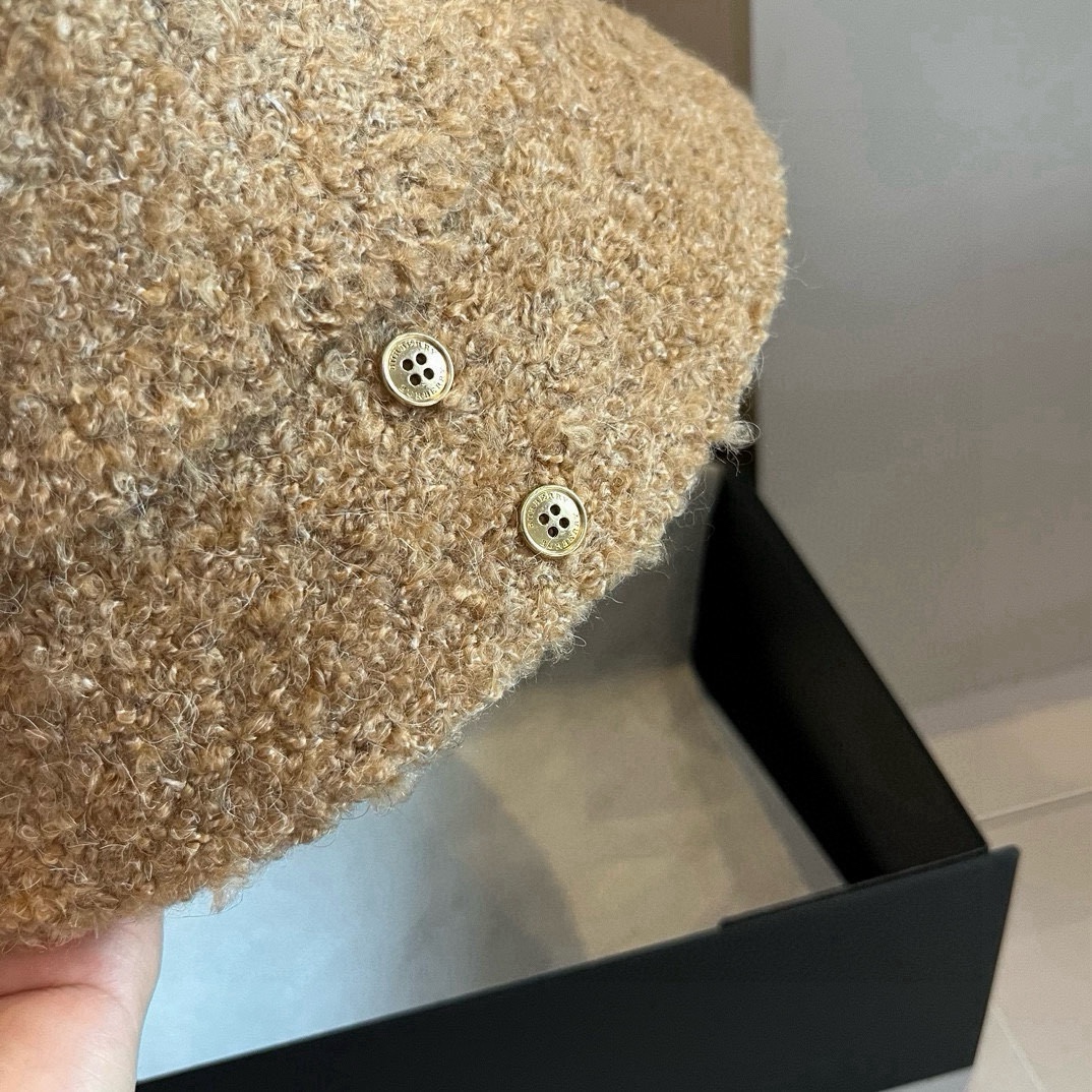 🆕

Burberry巴宝莉新款羊毛盆帽，手抓渔夫帽，头围57cm