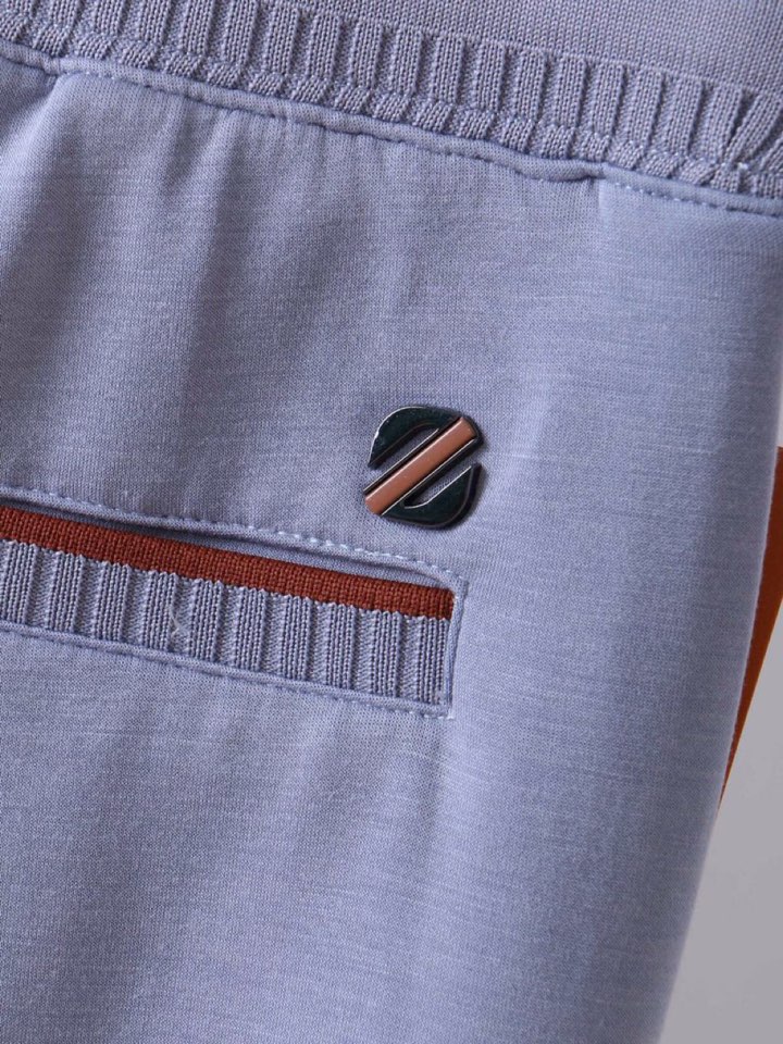 Ermenegildo Zegna 杰尼亚空气层质感长裤休闲裤\n质感老钱男士束腰直筒休闲裤，裤腰罗纹撞