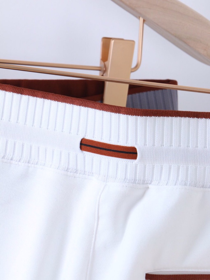 Ermenegildo Zegna 杰尼亚空气层质感长裤休闲裤\n质感老钱男士束腰直筒休闲裤，裤腰罗纹撞