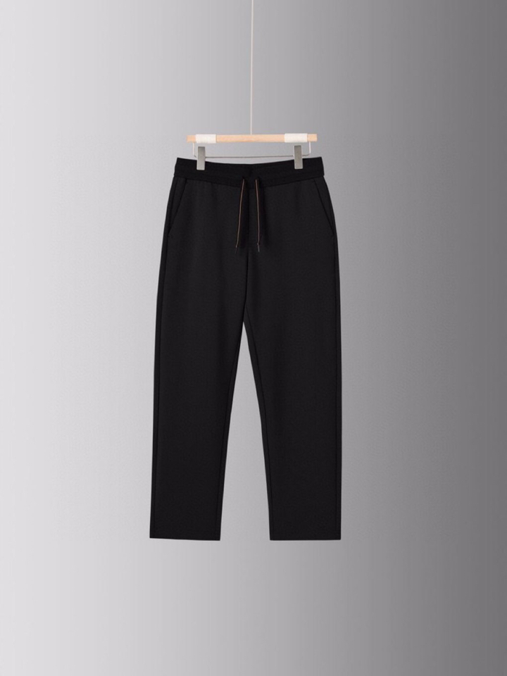 Ermenegildo Zegna 杰尼亚2025秋冬ZEGNA/静奢风格休闲裤。定织360克重超滑棉，