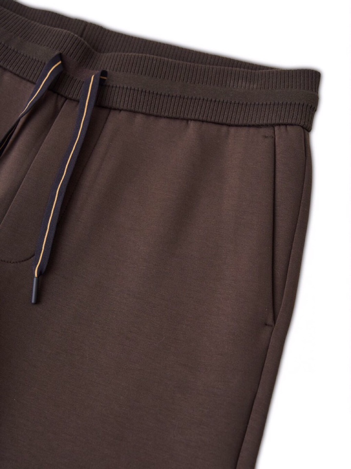 Ermenegildo Zegna 杰尼亚2025秋冬ZEGNA/静奢风格休闲裤。定织360克重超滑棉，