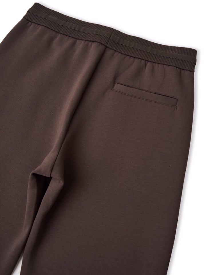 Ermenegildo Zegna 杰尼亚2025秋冬ZEGNA/静奢风格休闲裤。定织360克重超滑棉，