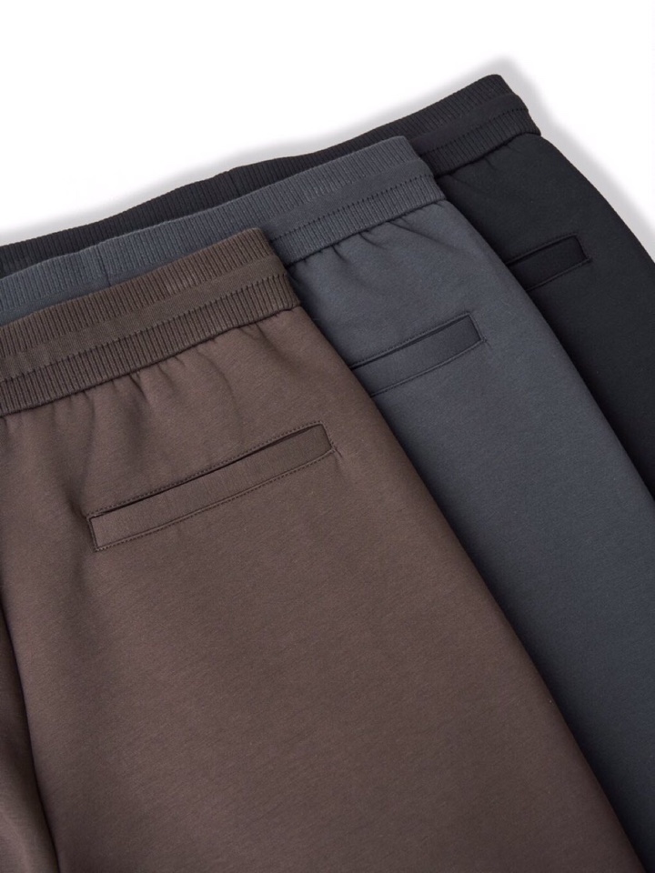 Ermenegildo Zegna 杰尼亚2025秋冬ZEGNA/静奢风格休闲裤。定织360克重超滑棉，