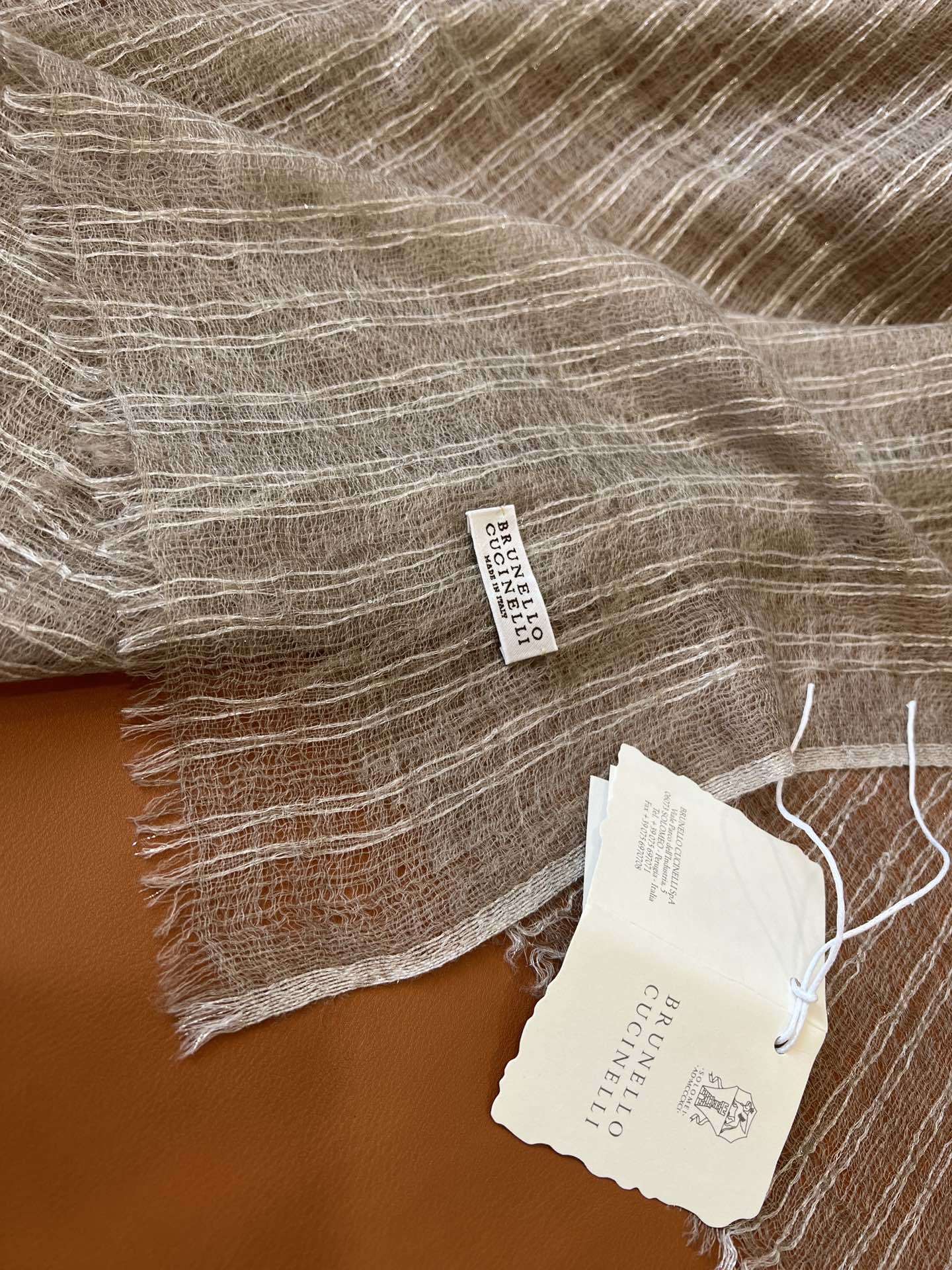 福利🉐️久违正品BRUNELLO CUCINELLI的订单,独家原单渠道,bling的BC的专属金属纱线