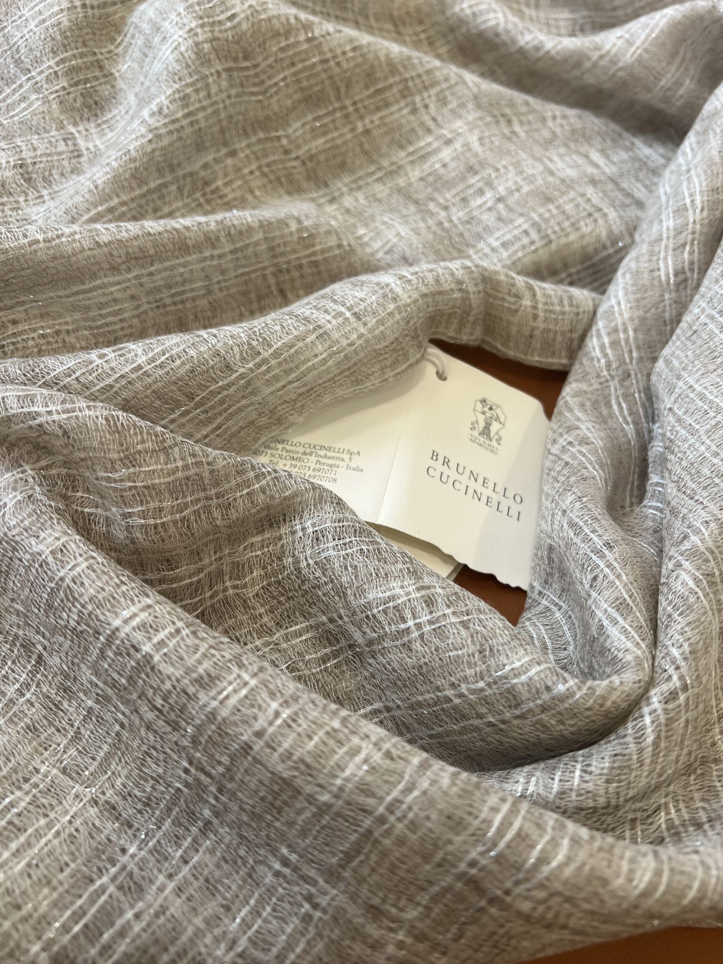 福利🉐️久违正品BRUNELLO CUCINELLI的订单，独家原单渠道，bling的BC的专属金属纱线