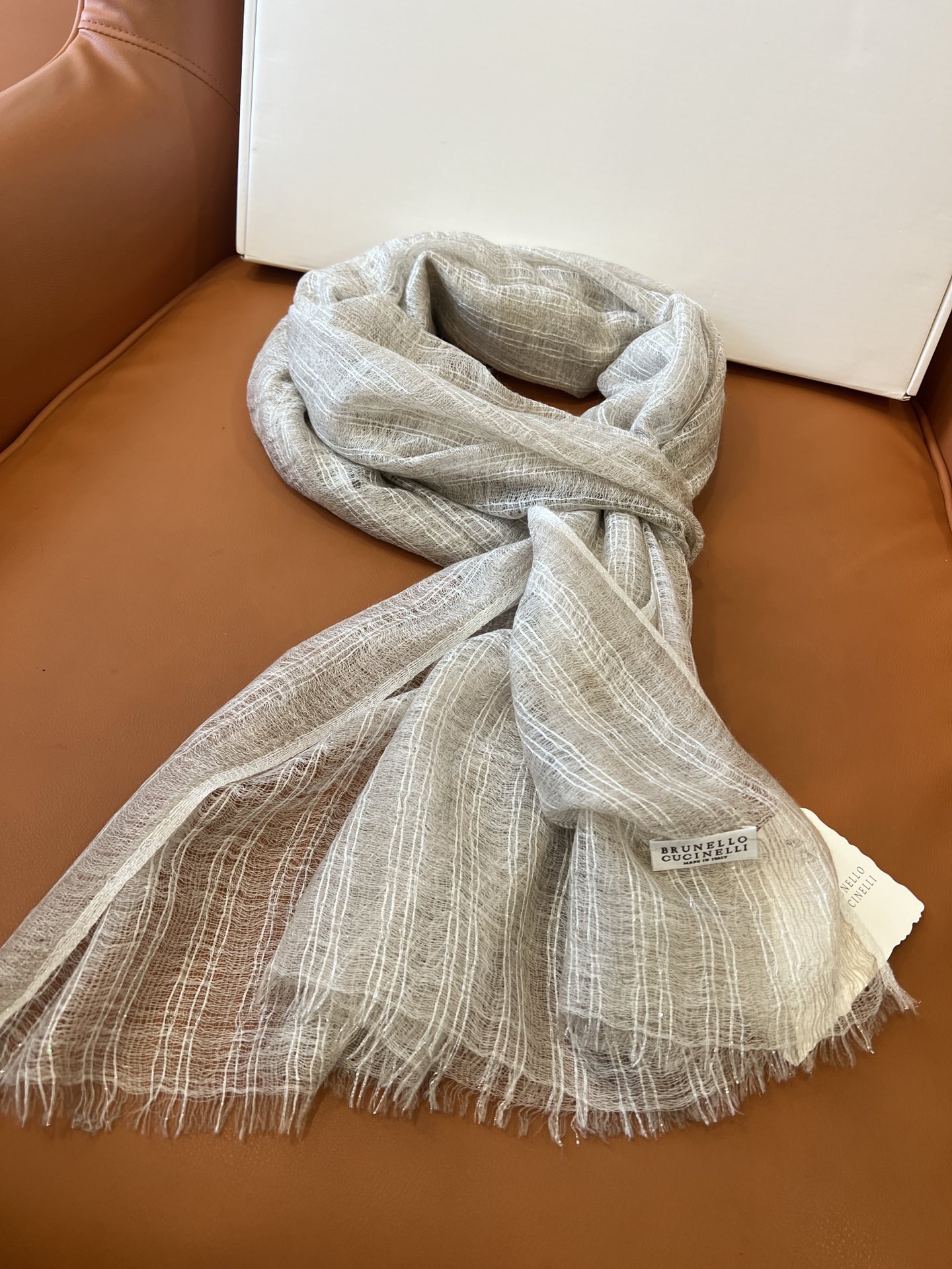 福利🉐️久违正品BRUNELLO CUCINELLI的订单，独家原单渠道，bling的BC的专属金属纱线