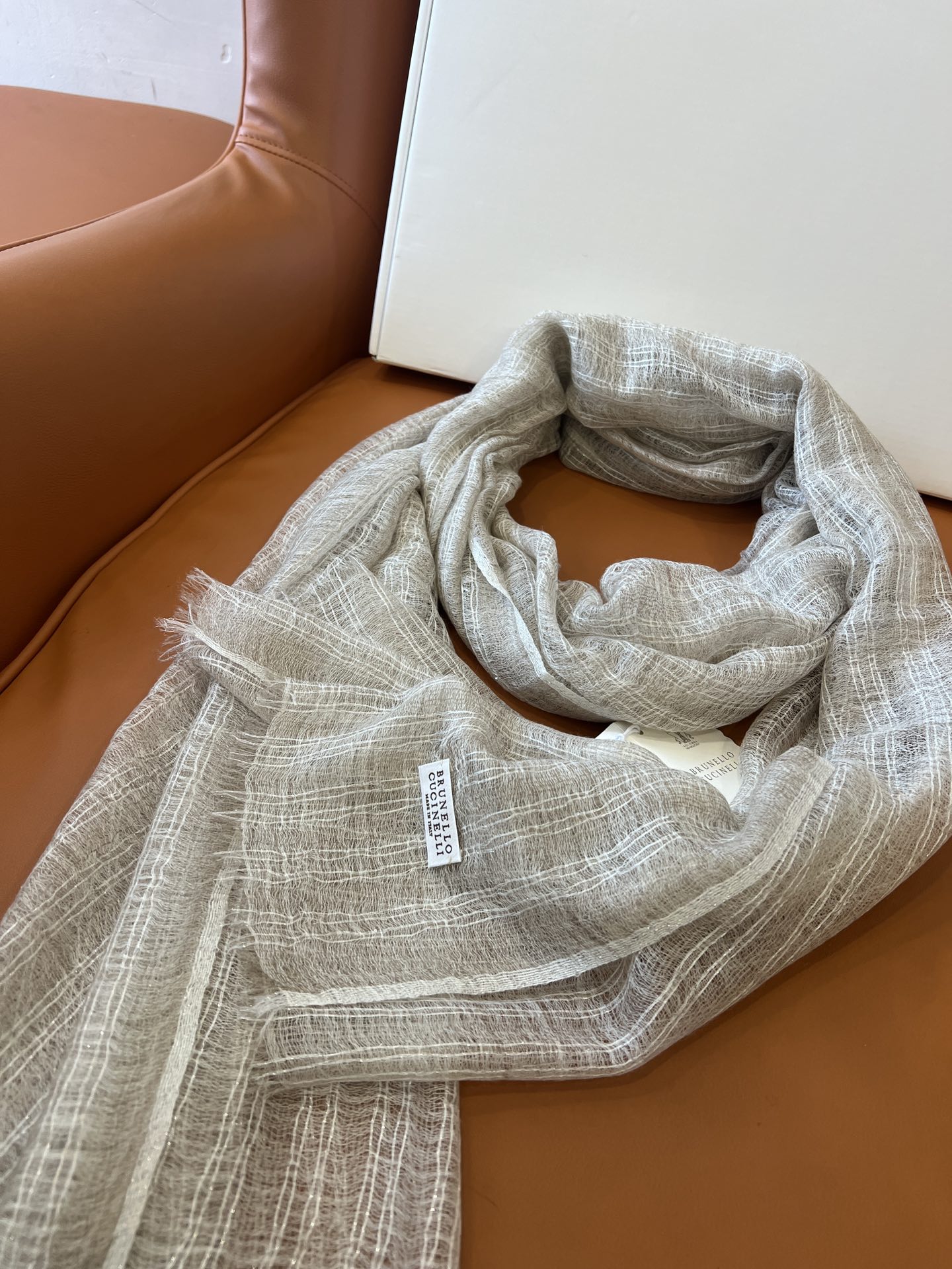 福利🉐️久违正品BRUNELLO CUCINELLI的订单，独家原单渠道，bling的BC的专属金属纱线